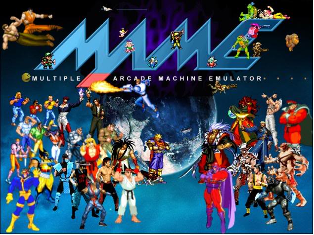 retro arcade games emulator